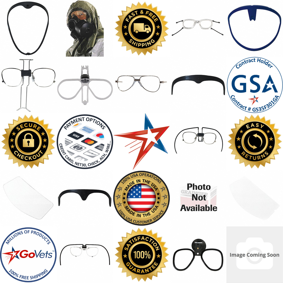 A selection of Respirator Spectacle Kits products on GoVets