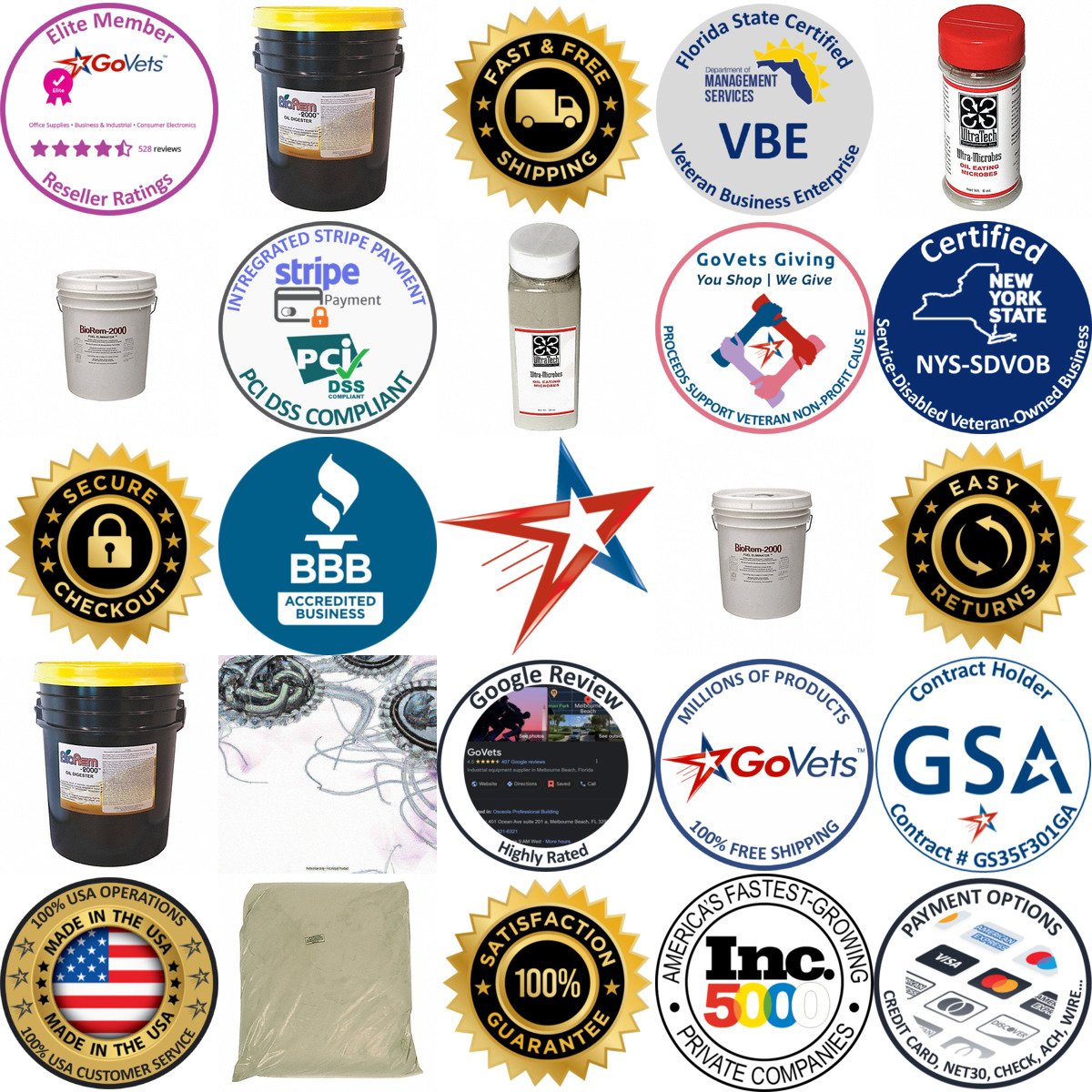 A selection of Oil Eating Microbes products on GoVets