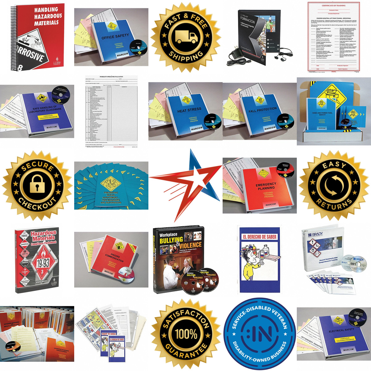 A selection of Training products on GoVets