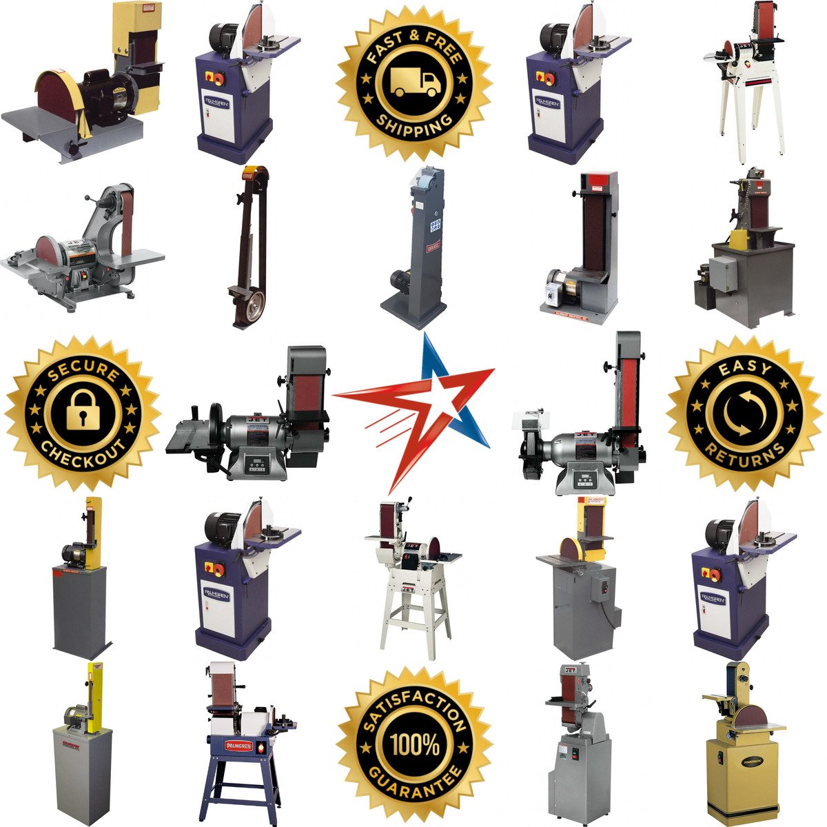 A selection of Belt and Disc Sanding Machines products on GoVets