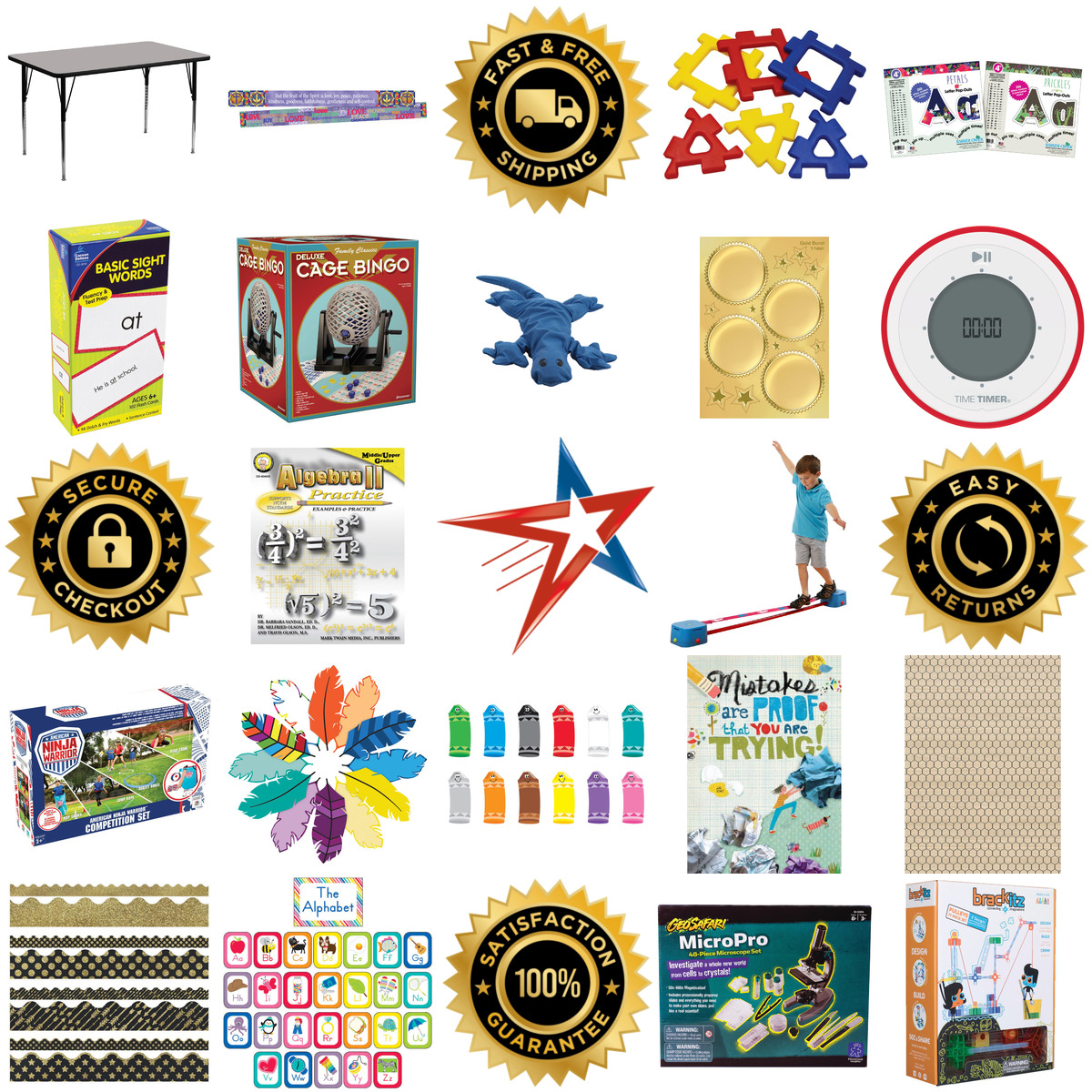 A selection of Teacher Supplies products on GoVets