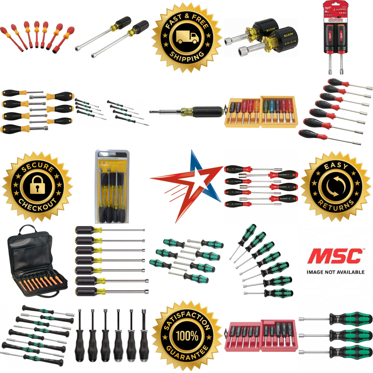 A selection of Nutdriver Sets products on GoVets