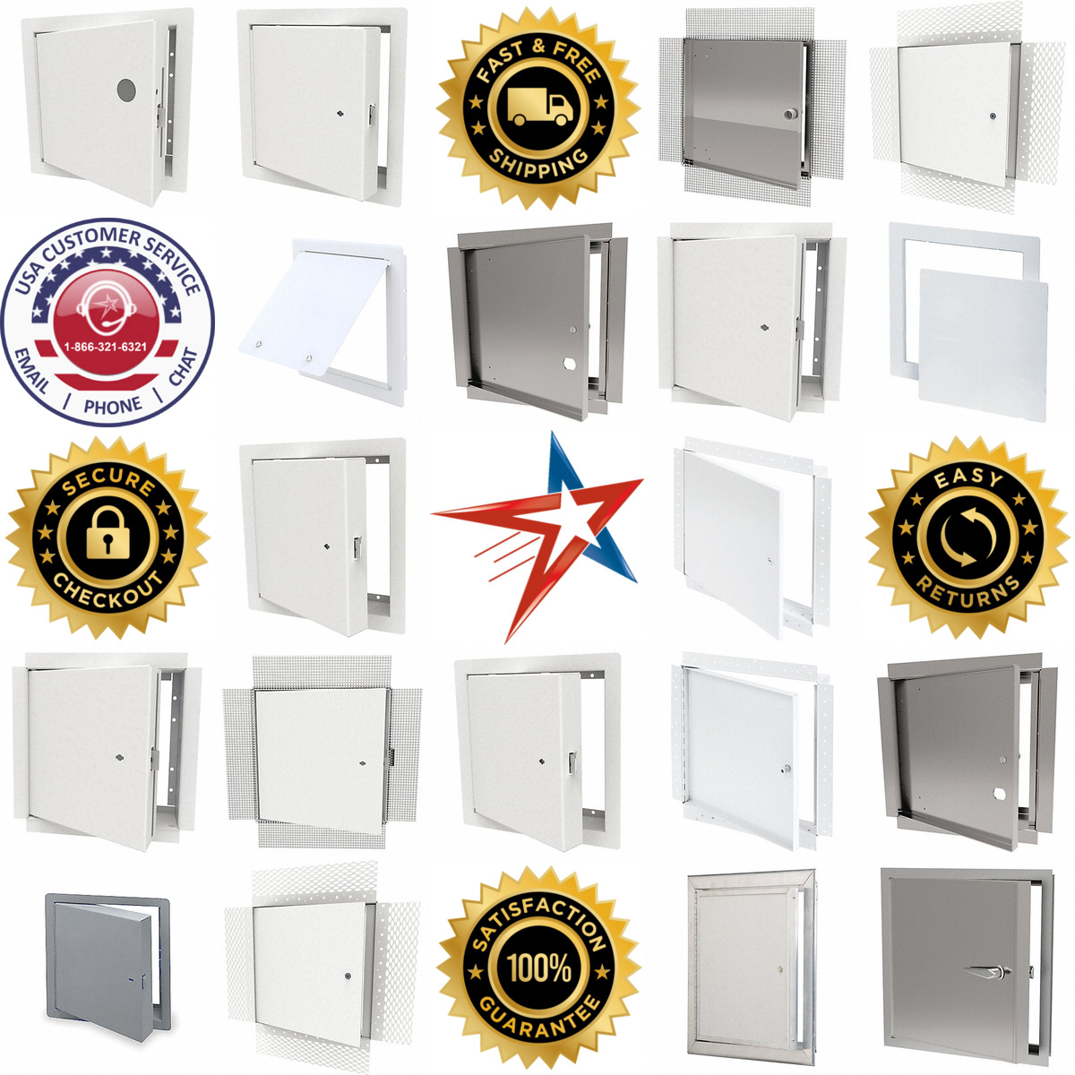 A selection of Access Doors products on GoVets