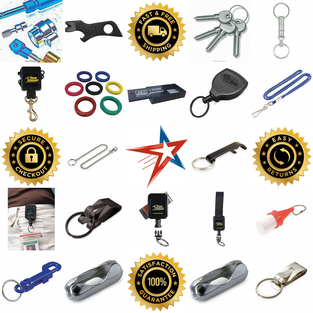 A selection of Key Accessories products on GoVets