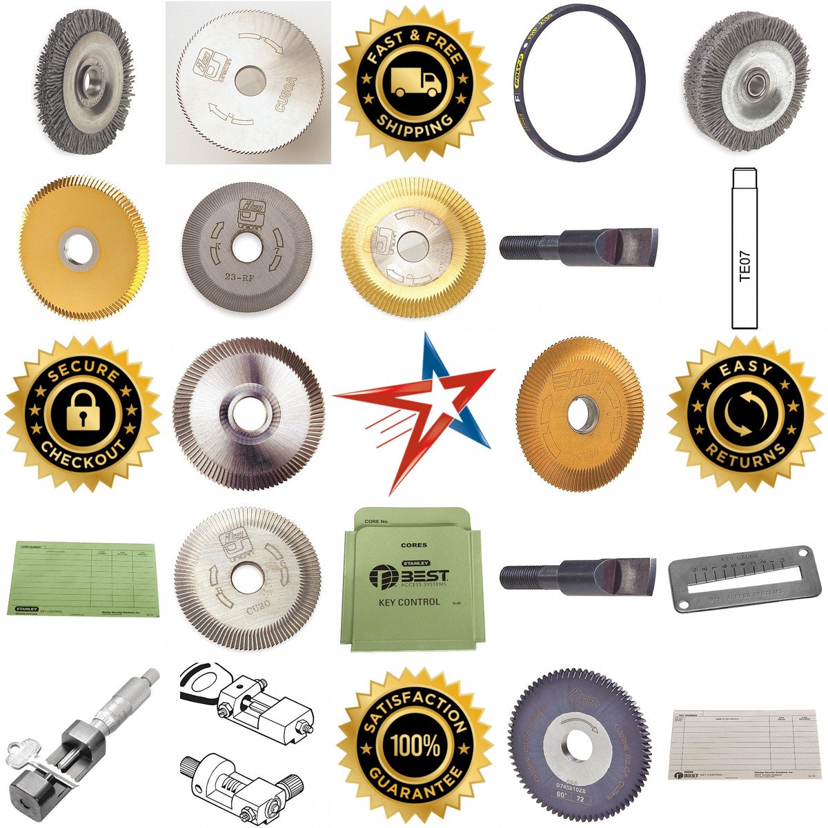 A selection of Key Duplicator Accessories products on GoVets