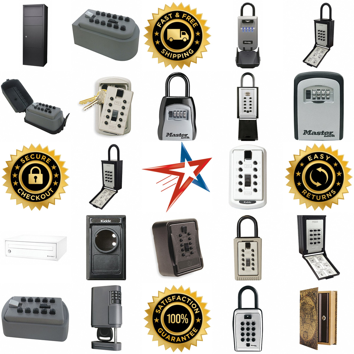 A selection of Lock Boxes products on GoVets