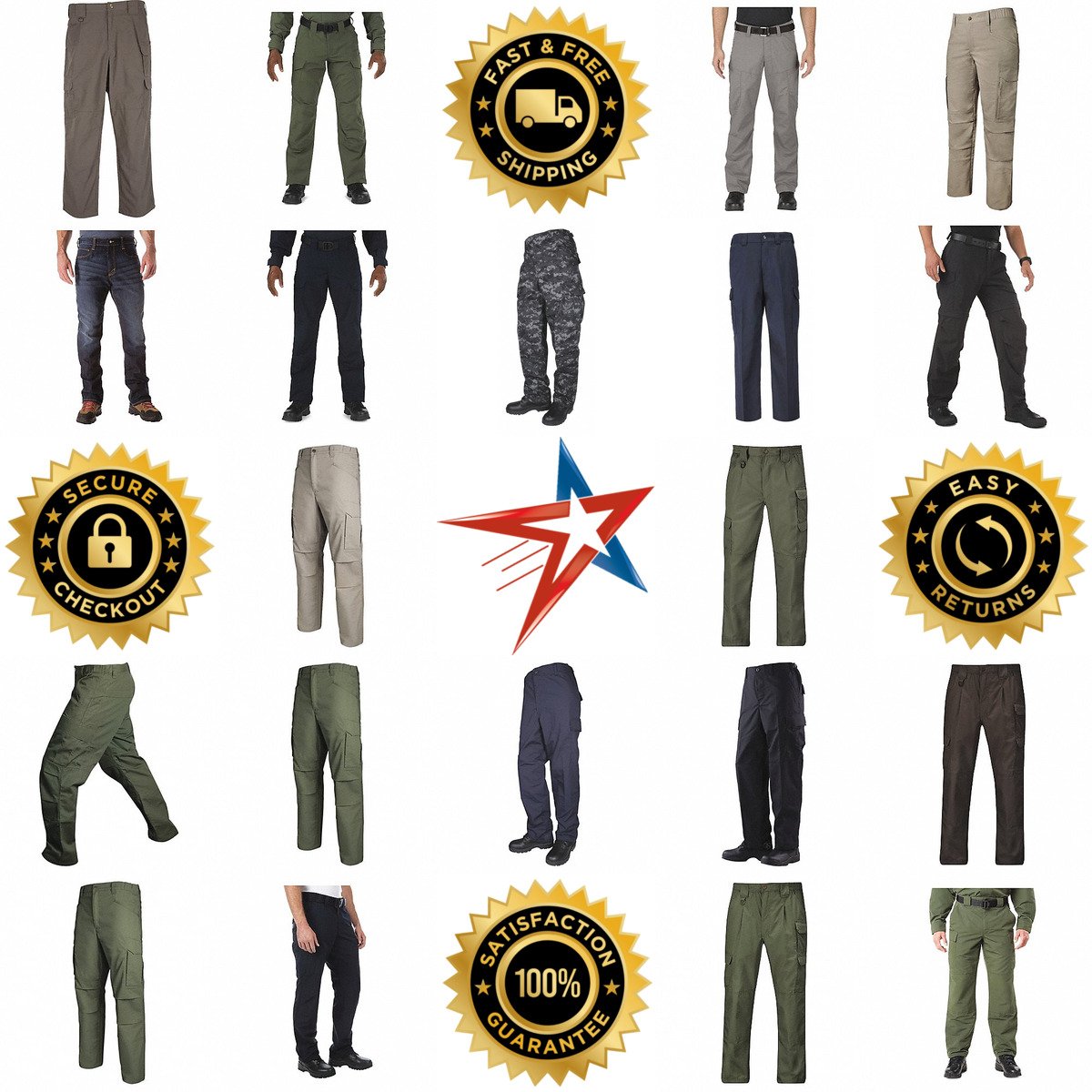 A selection of Police and Emt Pants products on GoVets