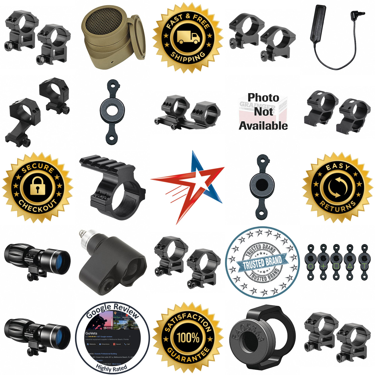 A selection of Rifle Scope Accessories products on GoVets