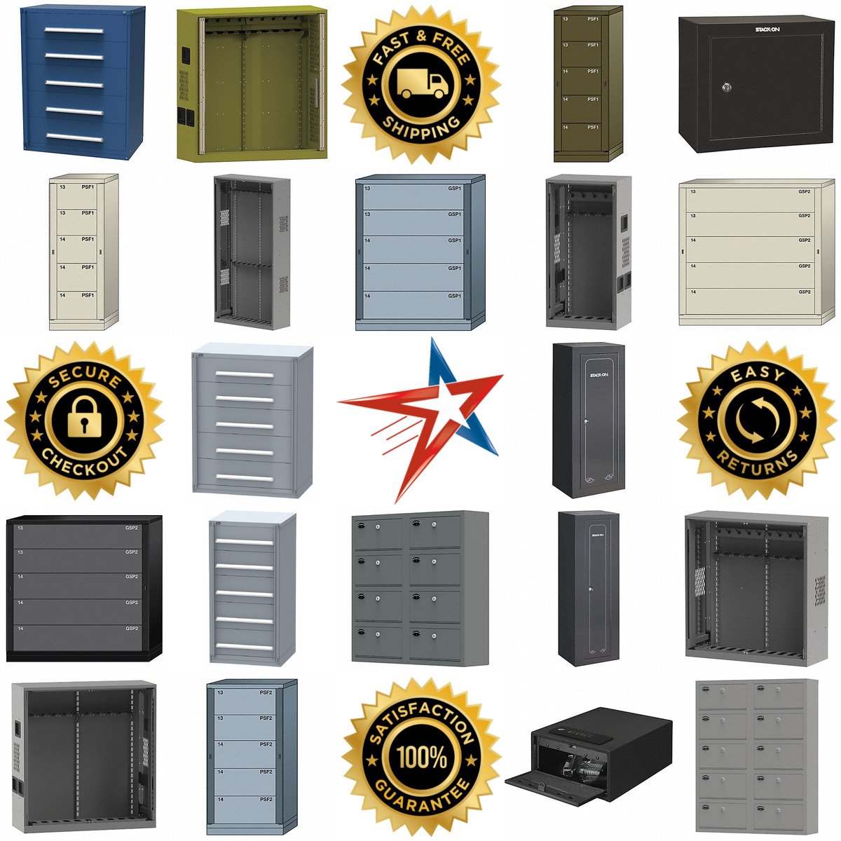 A selection of Weapon Storage Cabinets products on GoVets