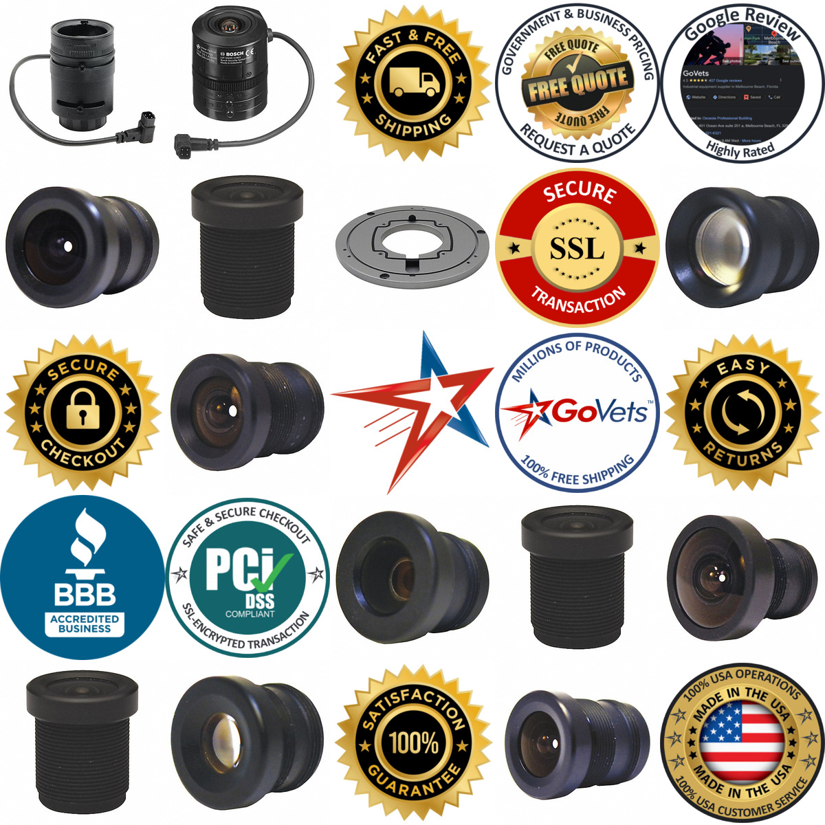 A selection of Video Camera Lenses products on GoVets