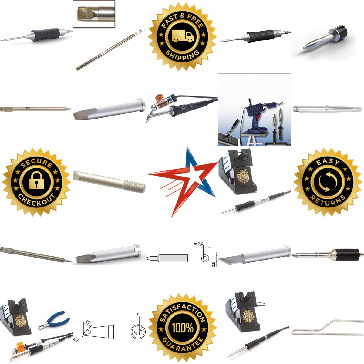 A selection of Soldering Guns Irons and Torches products on GoVets