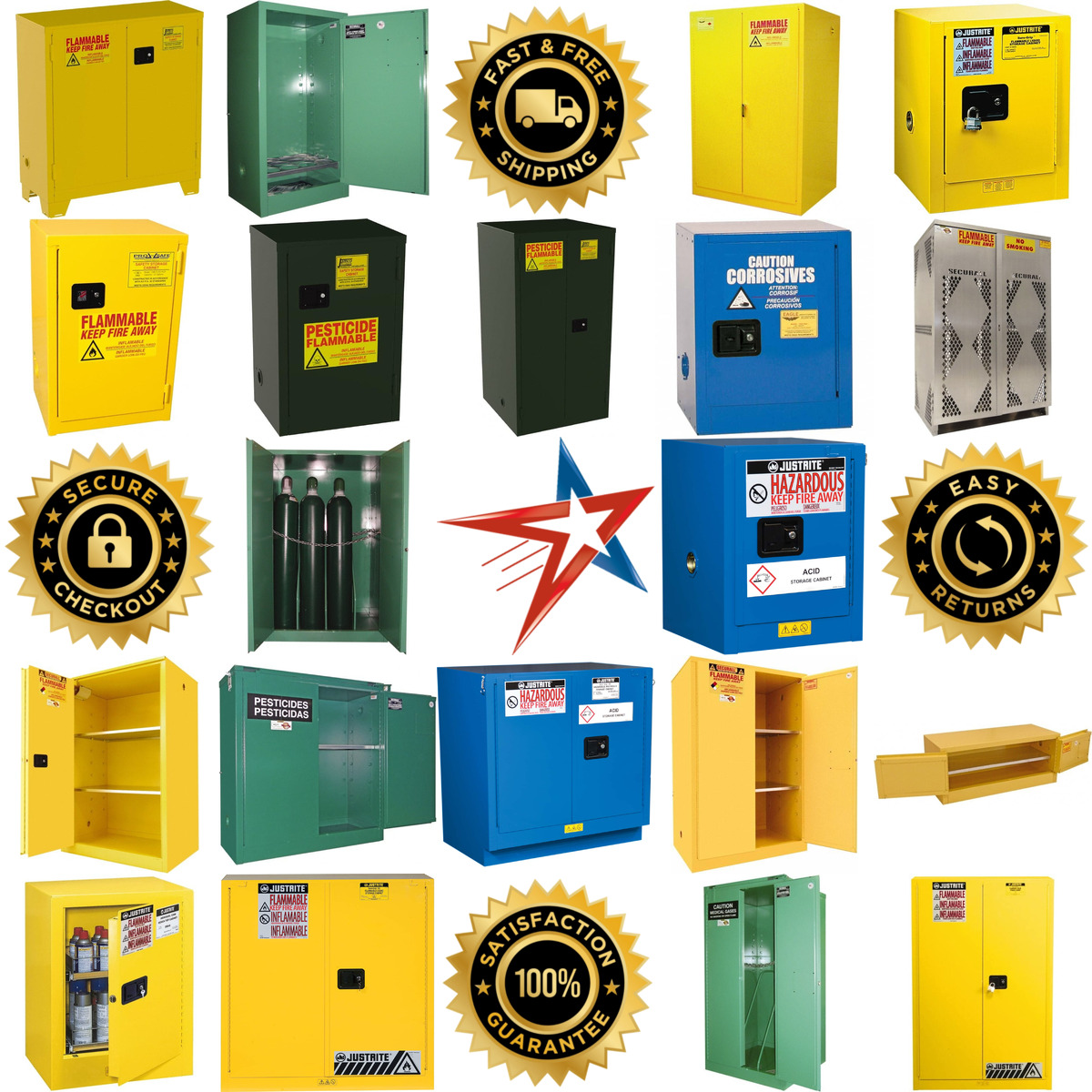 A selection of Safety Cabinets products on GoVets