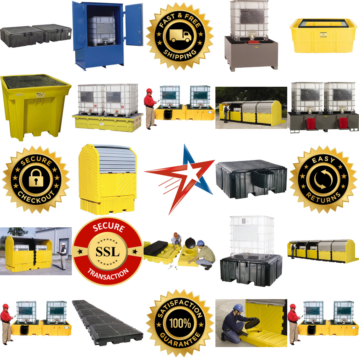 A selection of Ibc Safety Storage products on GoVets