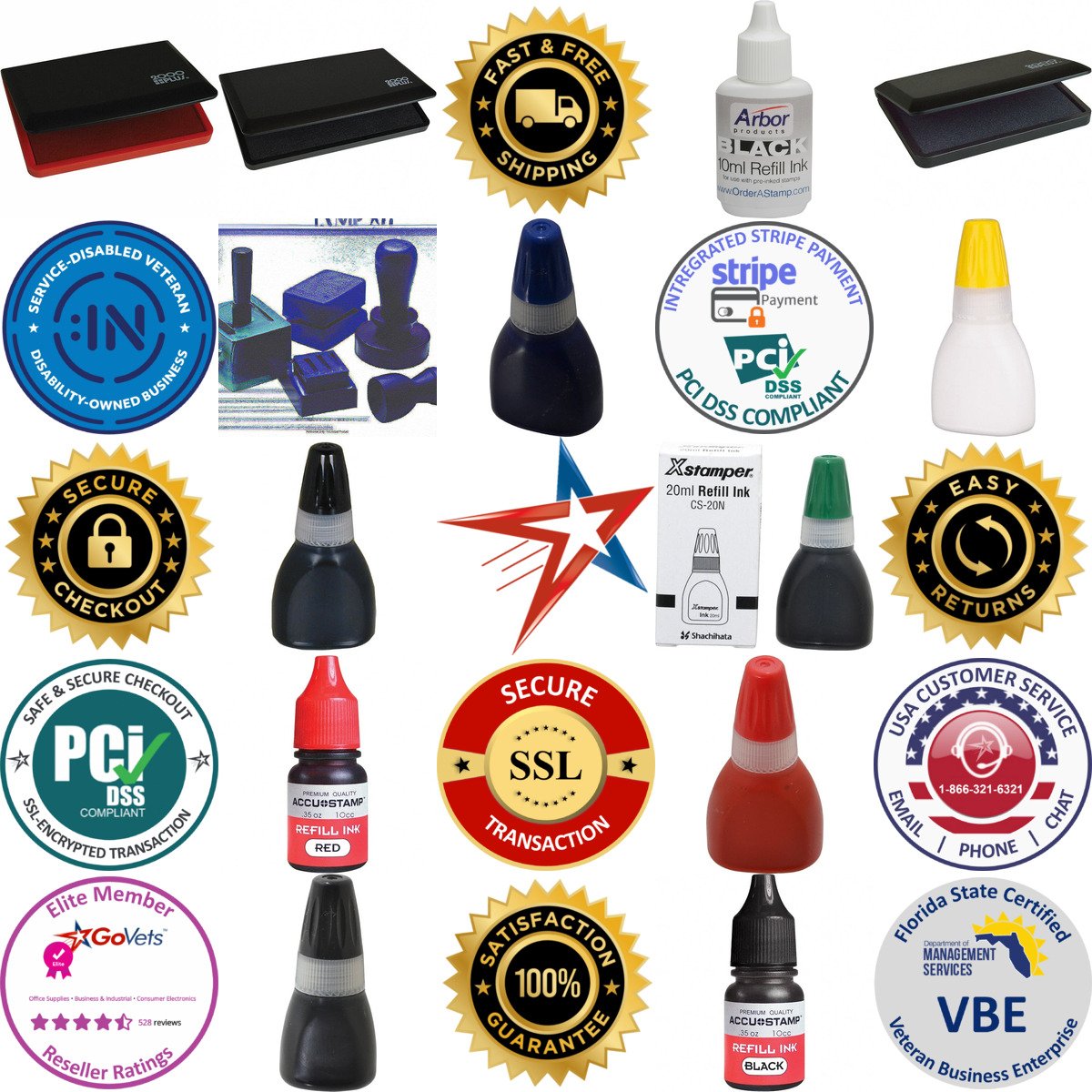 A selection of Rubber Stamp Accessories products on GoVets