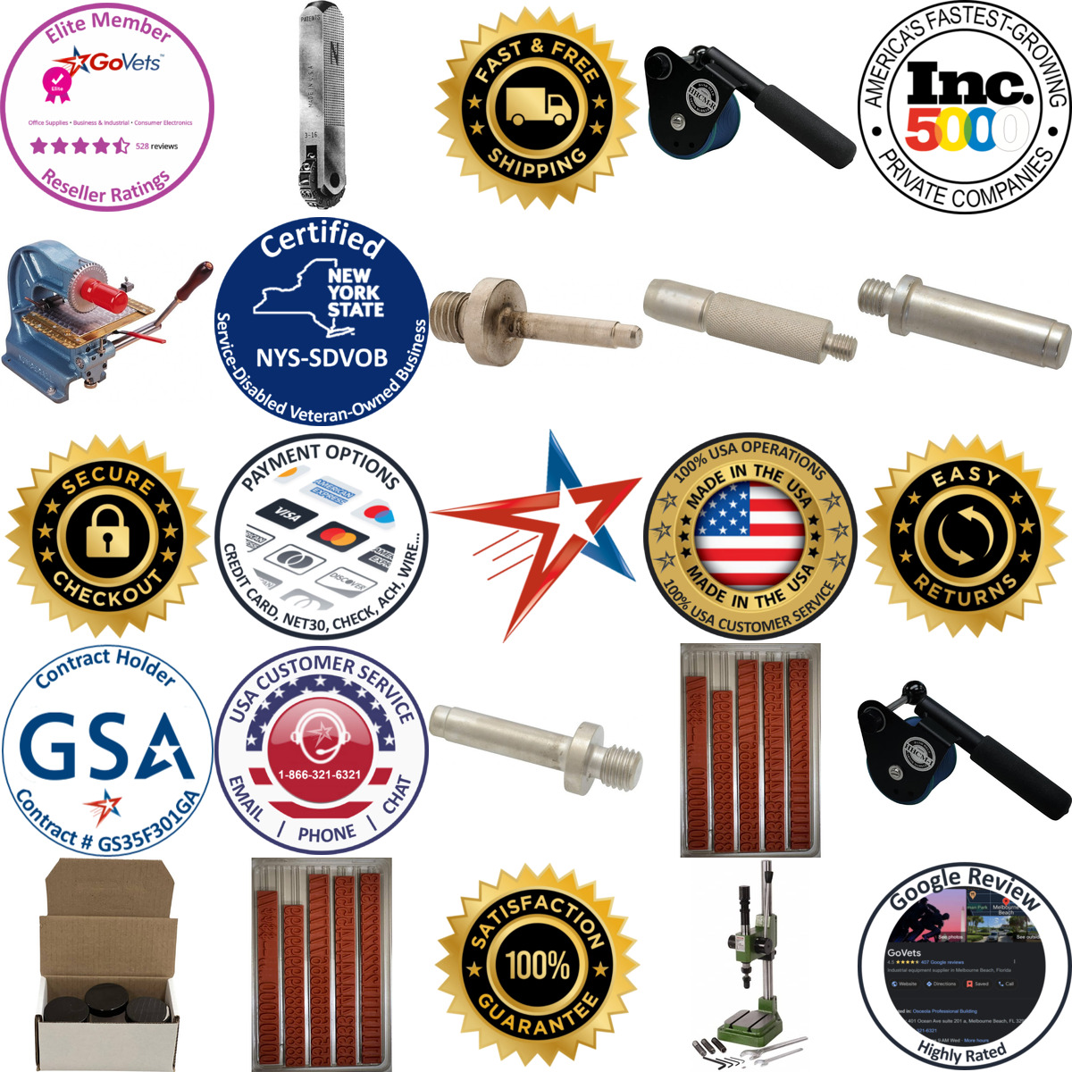 A selection of Stamping Machines products on GoVets