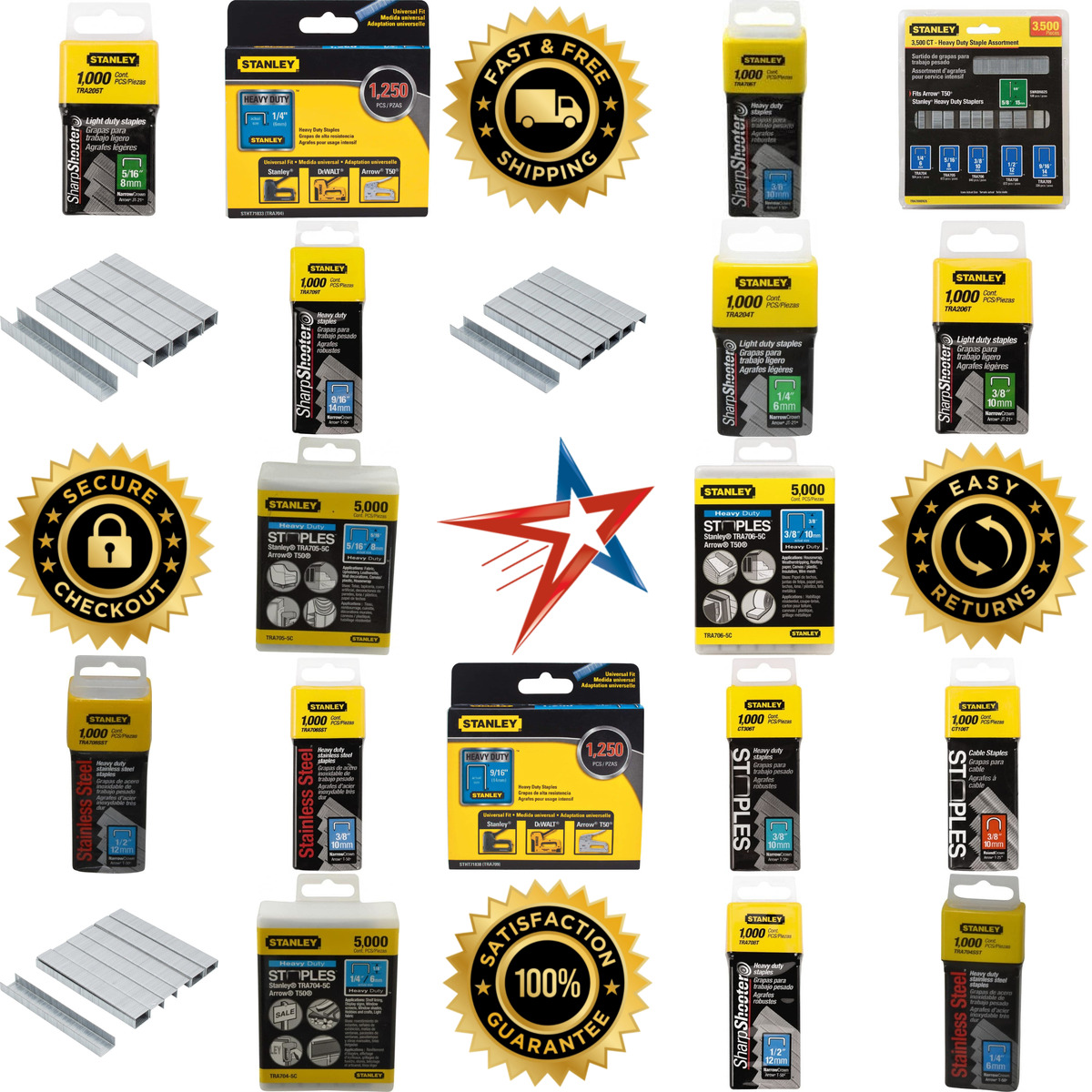 A selection of Stanley products on GoVets