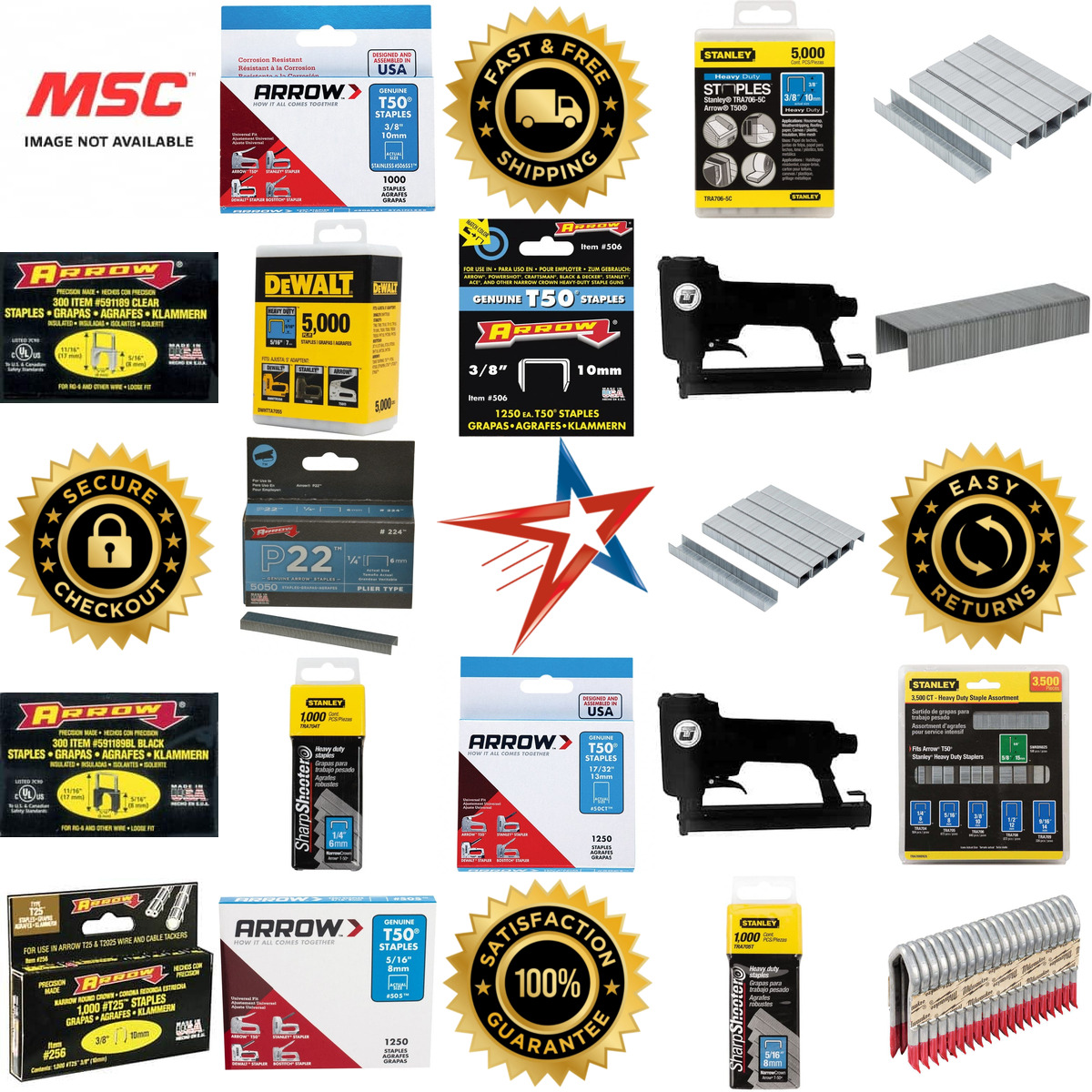 A selection of Staples products on GoVets