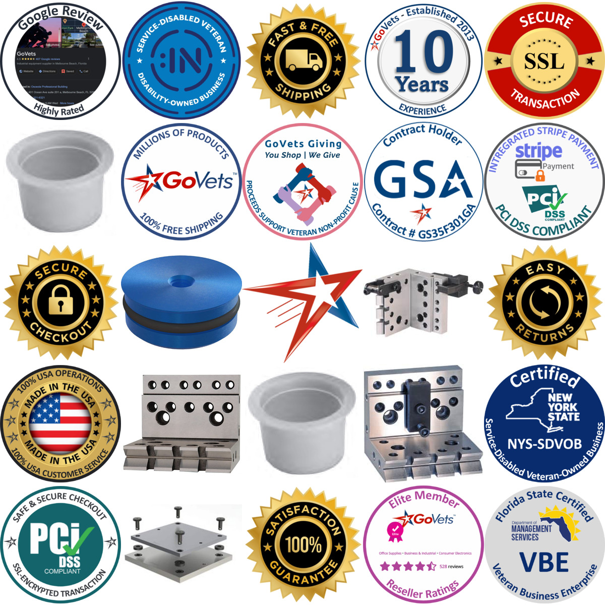 A selection of Angle Plate Accessories products on GoVets