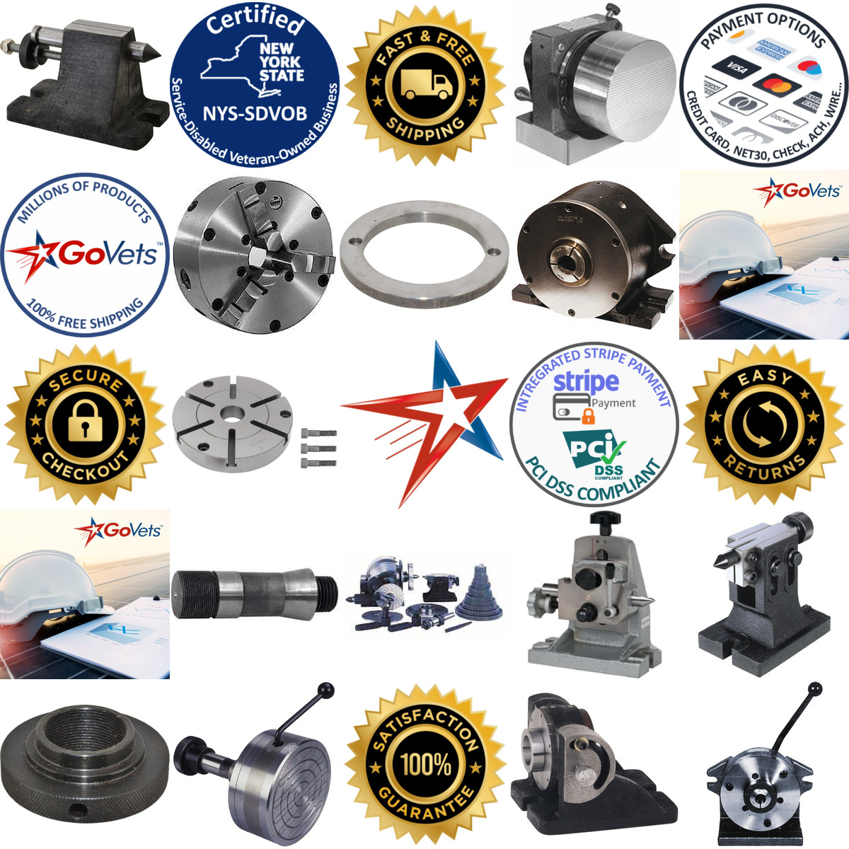 A selection of Indexer Tailstocks and Accessories products on GoVets