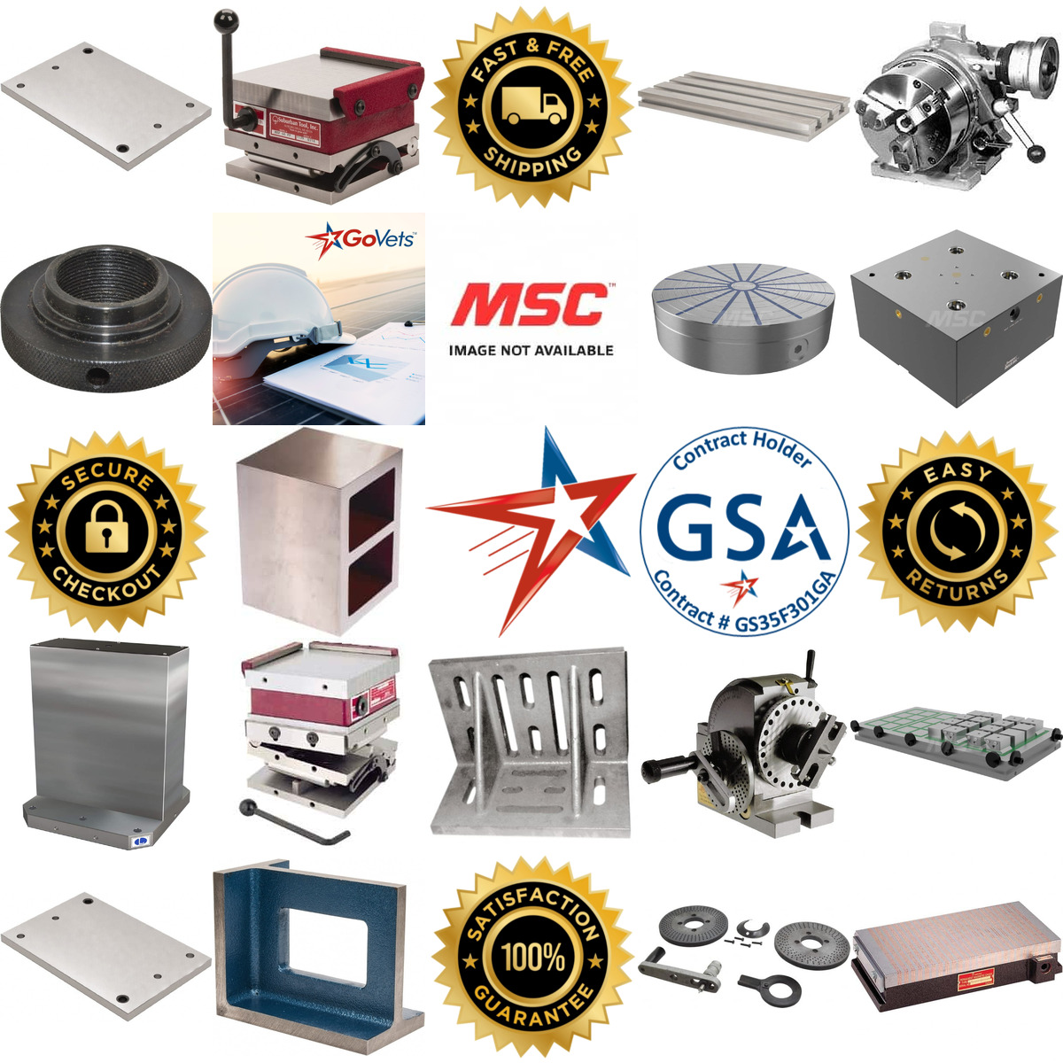 Millions of Products A selection of Stationary Fixturing Stands and Mounts products on GoVets