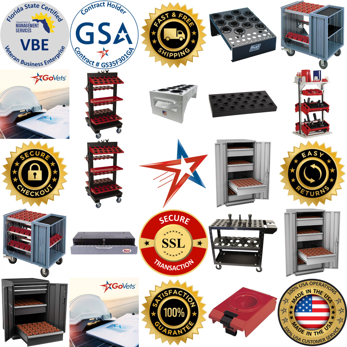 A selection of Cnc Parts Storage products on GoVets