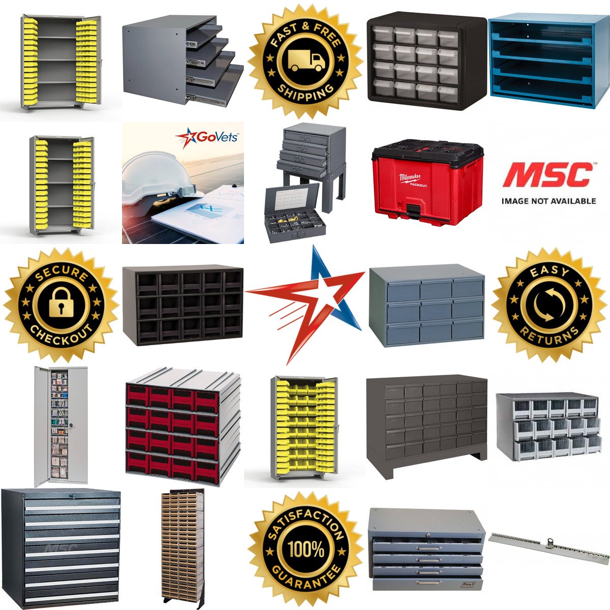 A selection of Small Parts Cabinets products on GoVets