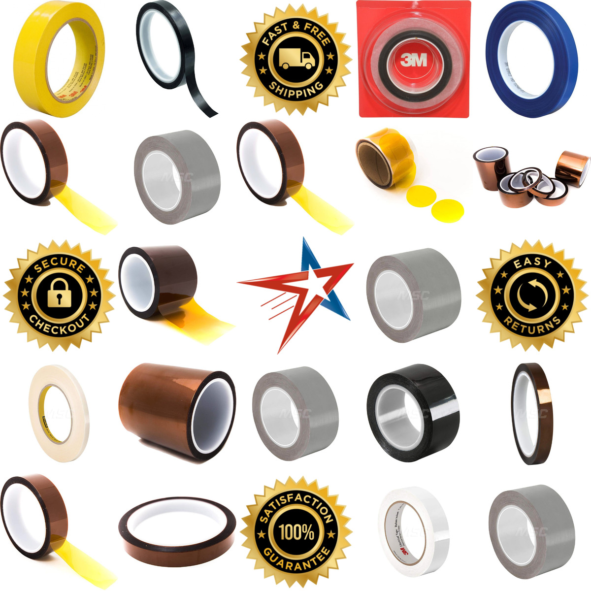 A selection of Film Tape products on GoVets