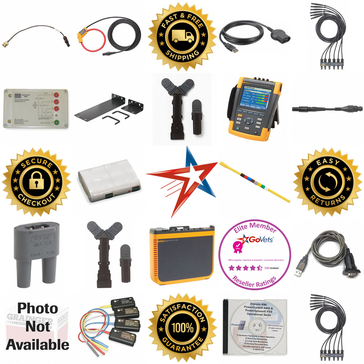 A selection of Power Quality and Energy Monitoring Accessories e products on GoVets