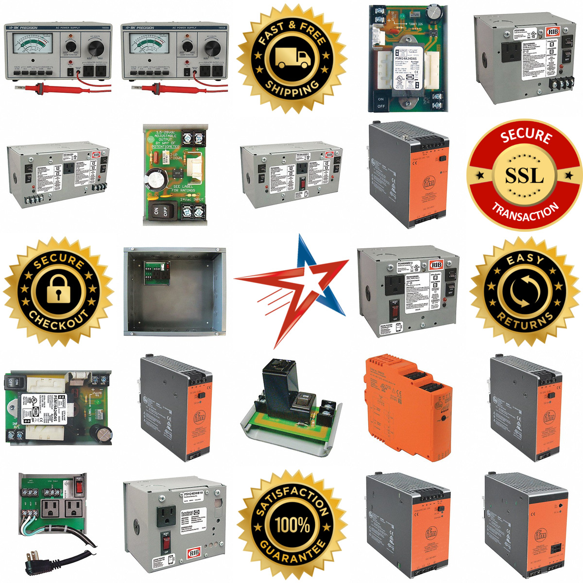 A selection of ac Power Supplies products on GoVets