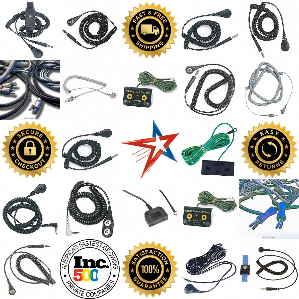 A selection of Antistatic Cords products on GoVets