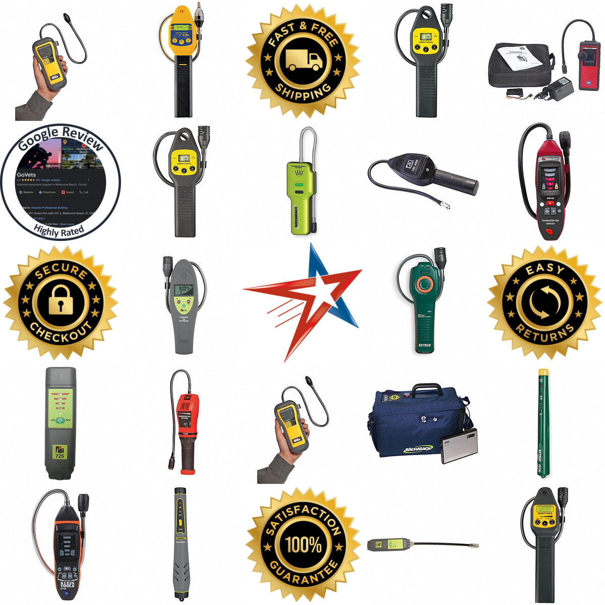 A selection of Combustible Gas Detectors products on GoVets