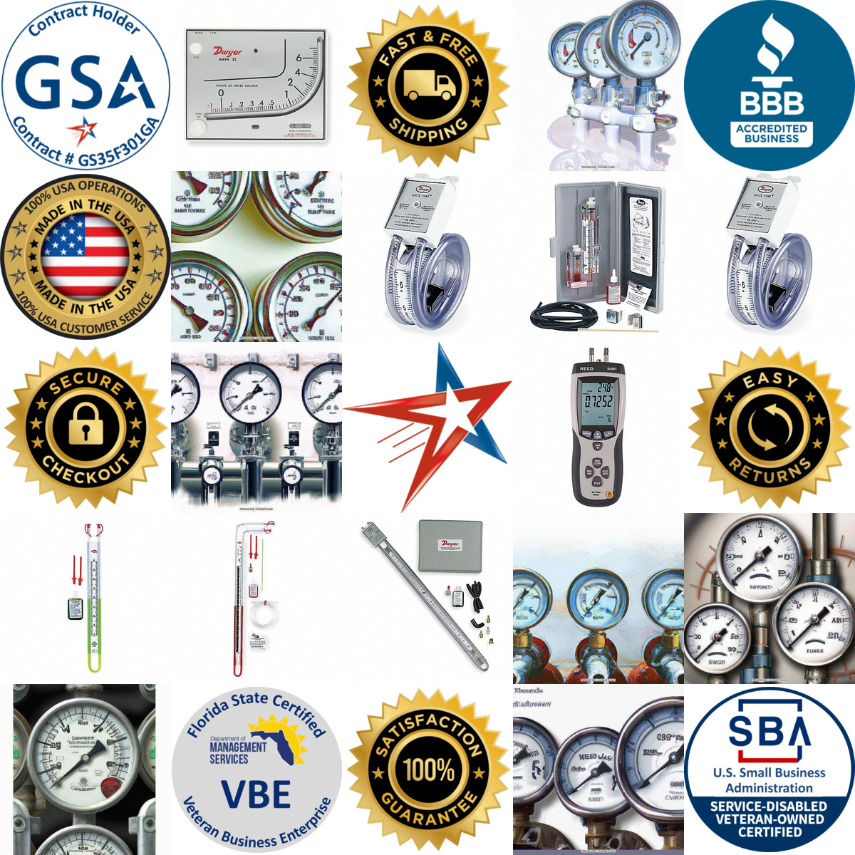 A selection of Analog Manometers products on GoVets