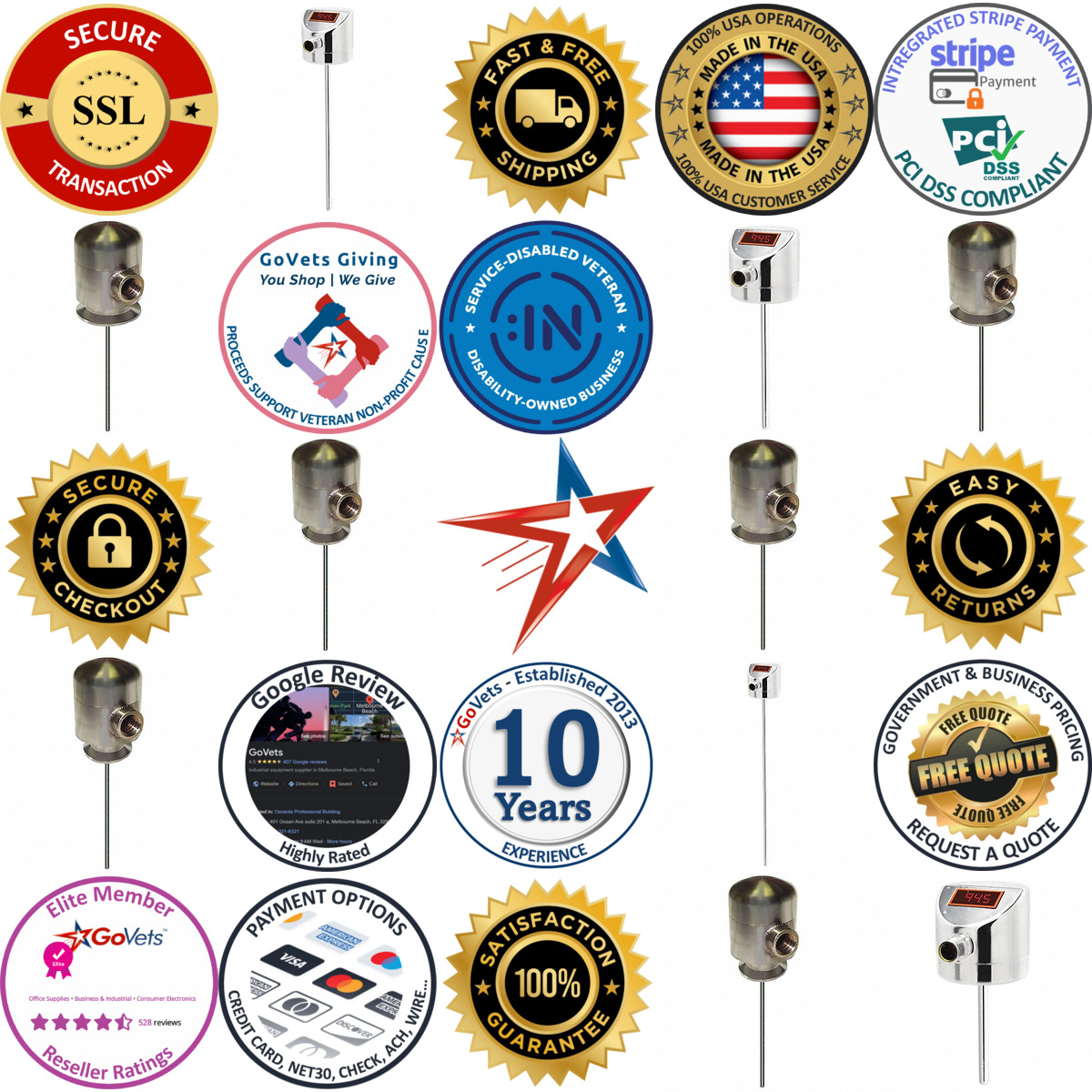 A selection of Sanitary Temperature Transmitters products on GoVets