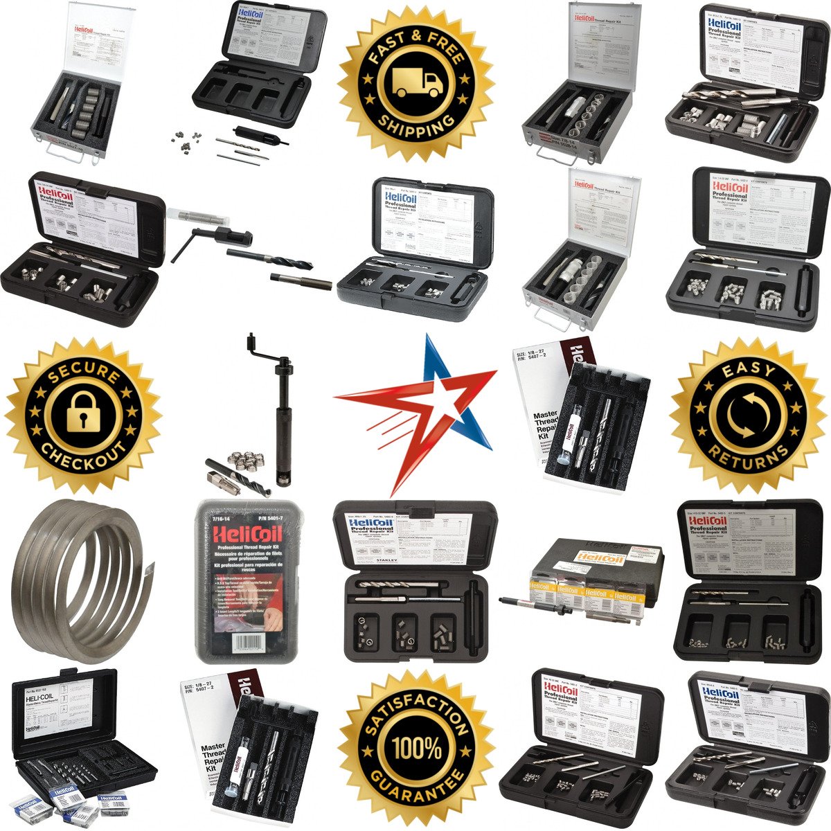 A selection of Heli Coil products on GoVets