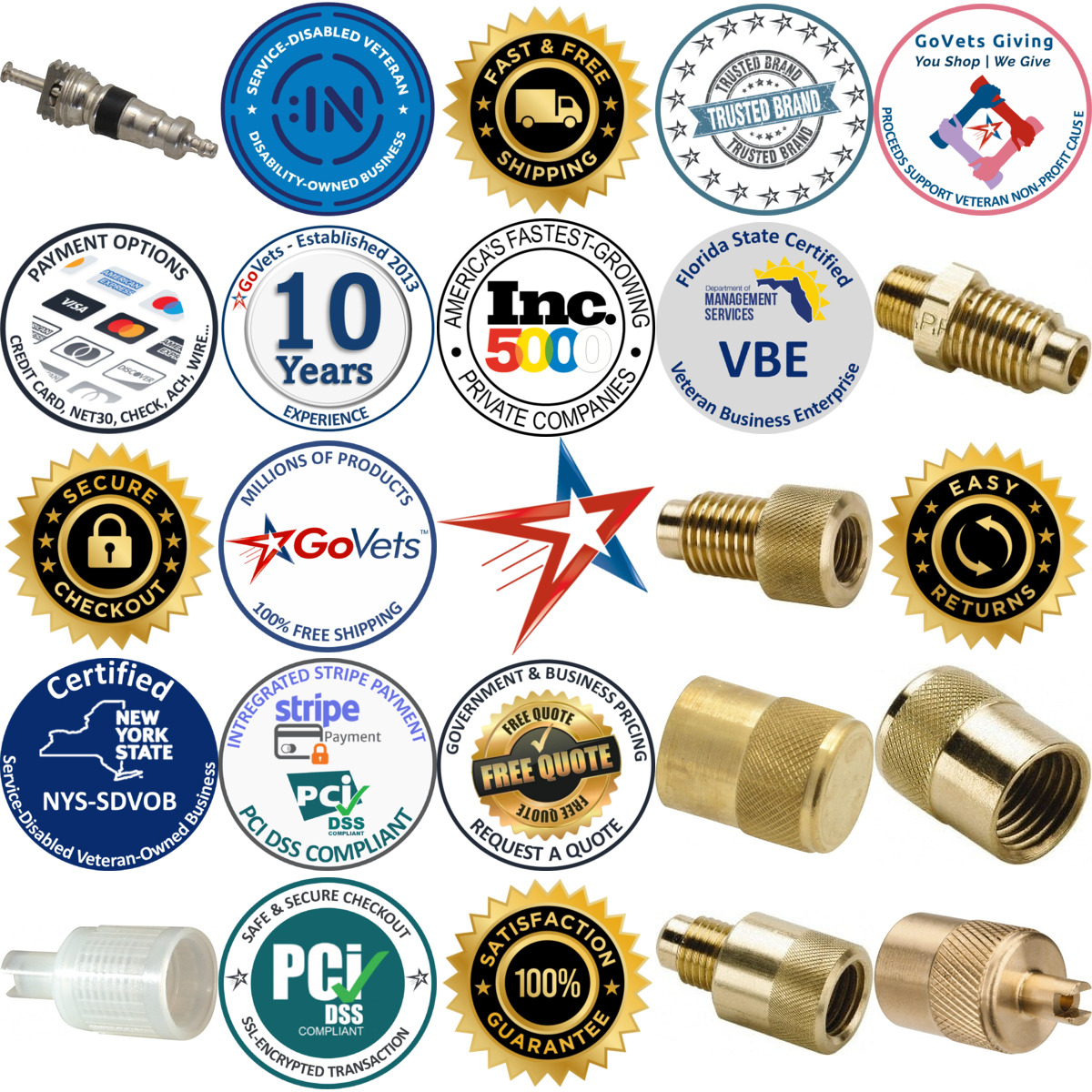 A selection of Access Valve Accessories products on GoVets