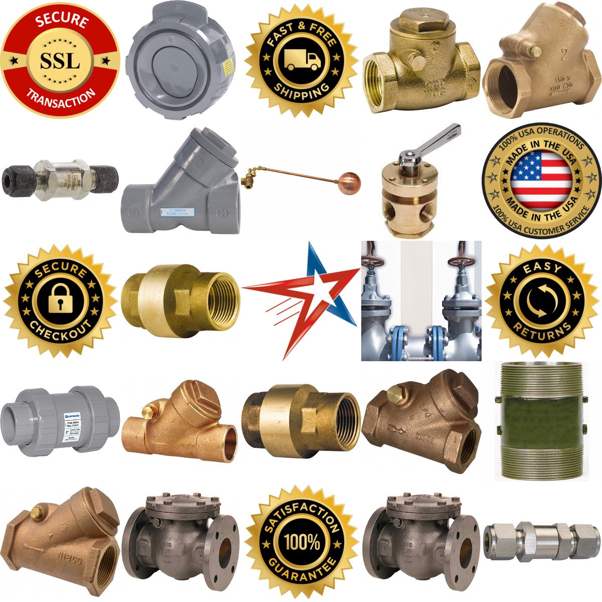 A selection of Float and Check Valves products on GoVets