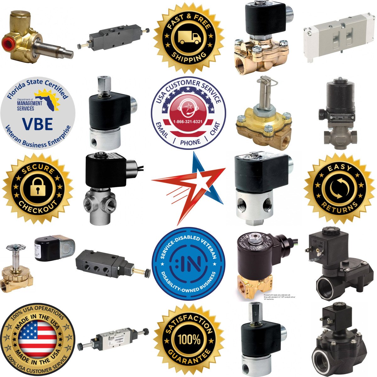 A selection of Solenoid Valves products on GoVets