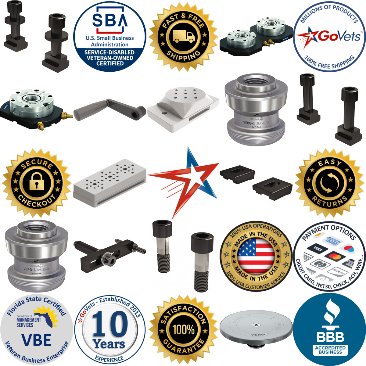 A selection of Schunk products on GoVets