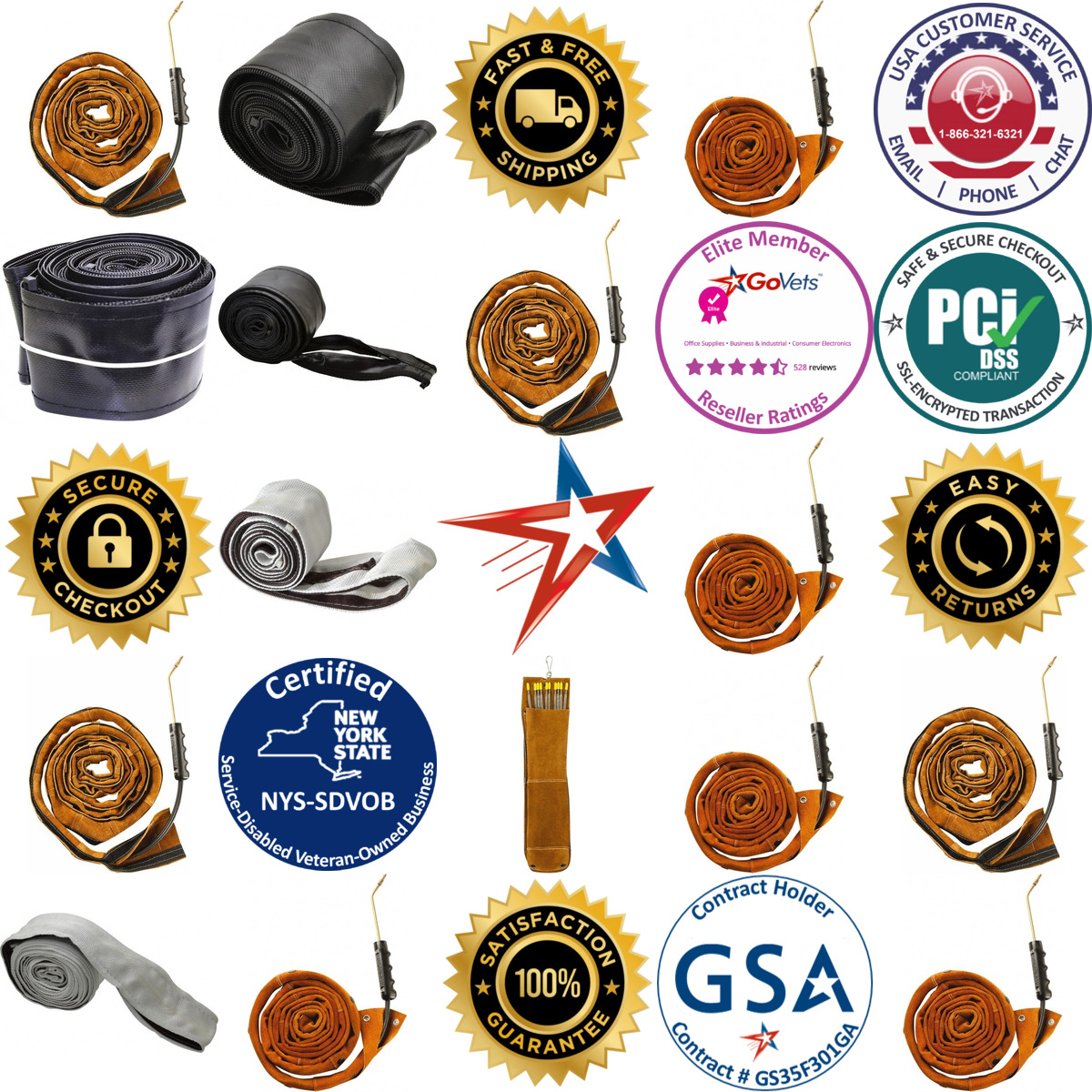 A selection of Welding Cable Covers products on GoVets