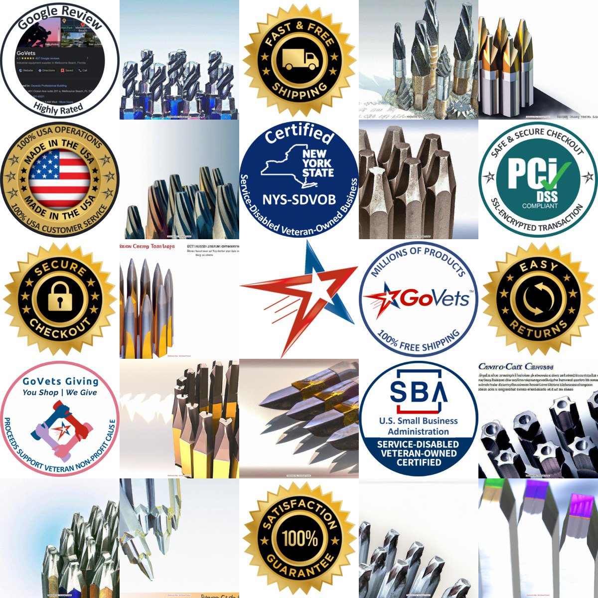 A selection of Cutting Tips products on GoVets