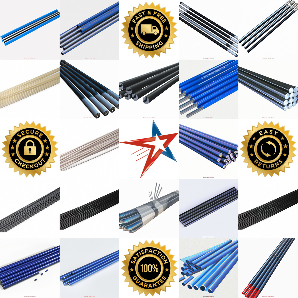 A selection of Plastic Welding Rods products on GoVets