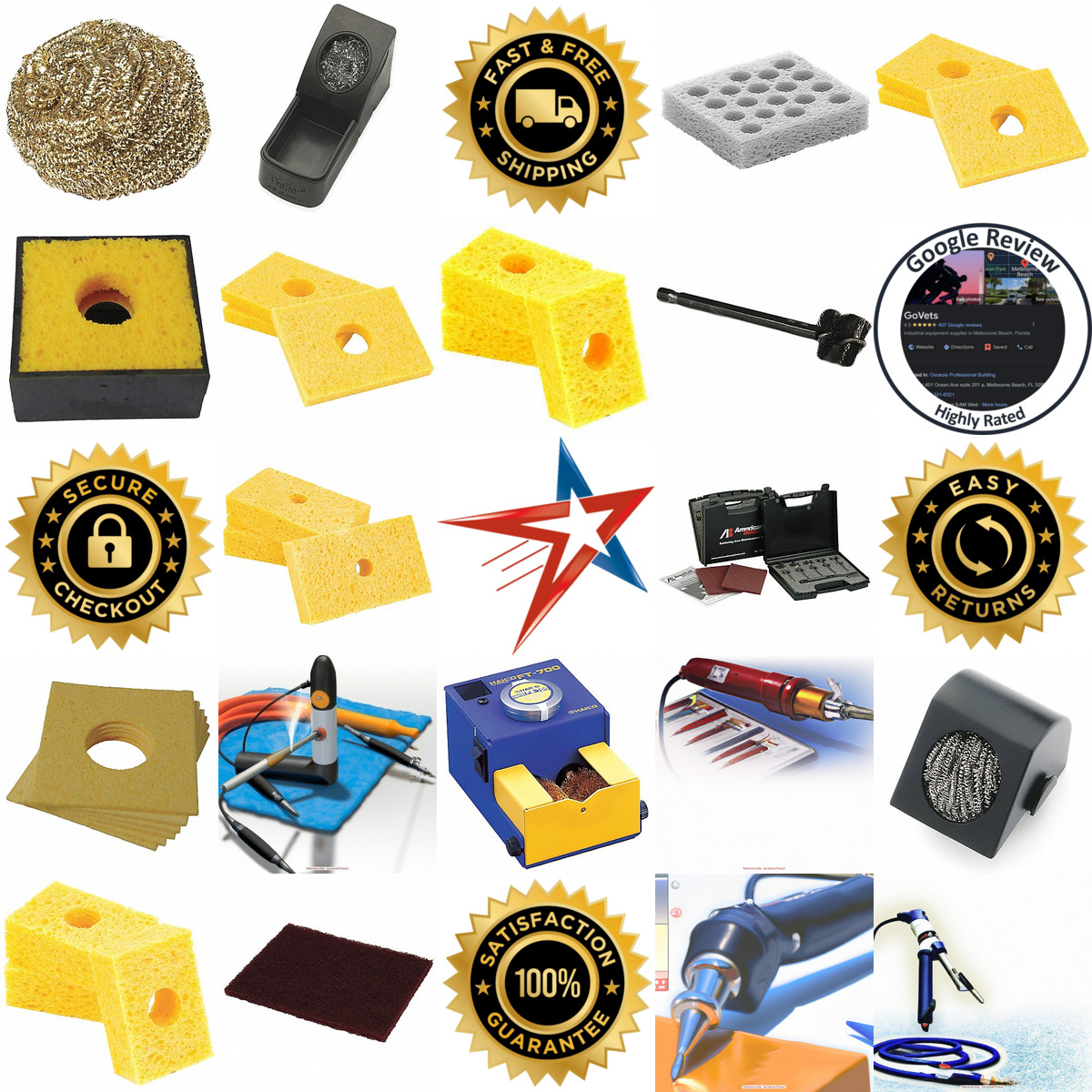 A selection of Soldering Tool Cleaning Implements products on GoVets