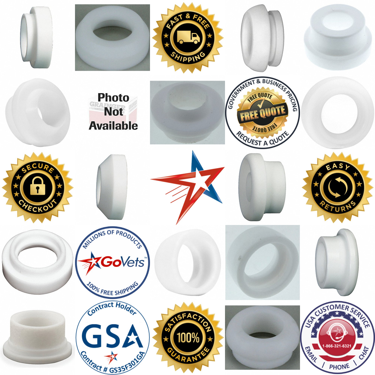 A selection of Tig Insulators and Gaskets products on GoVets