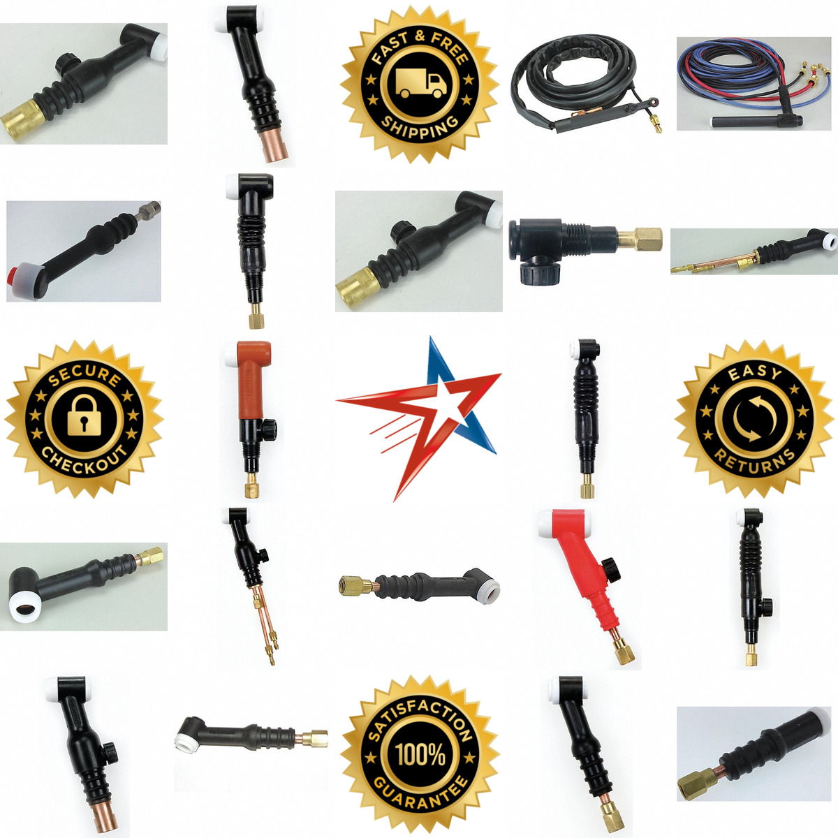 A selection of Tig Torch Bodies and Heads products on GoVets