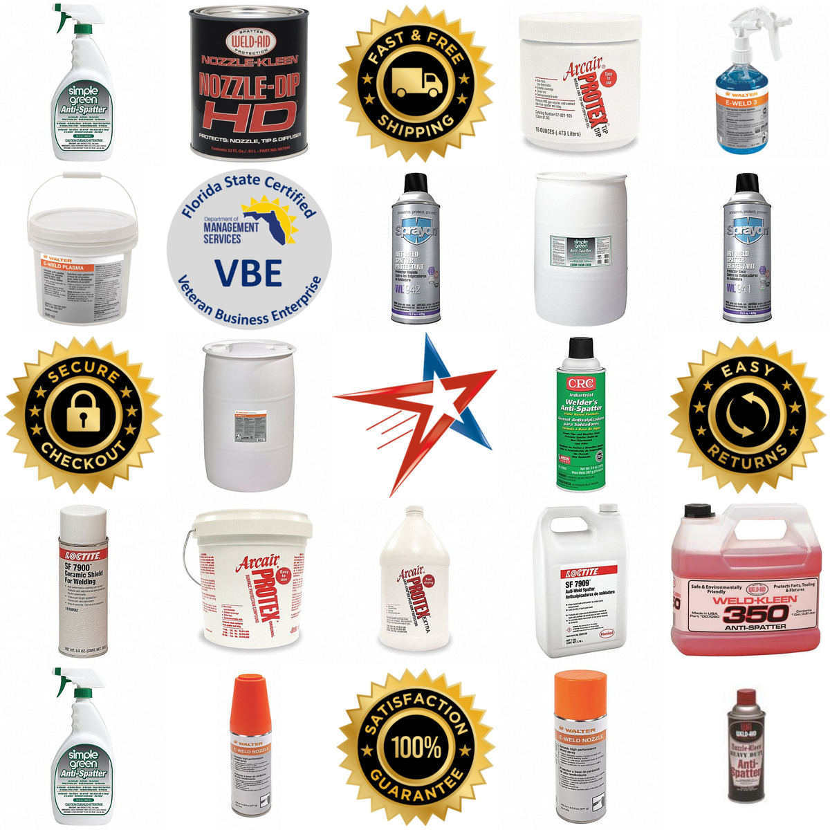 A selection of Anti Spatter Agents products on GoVets