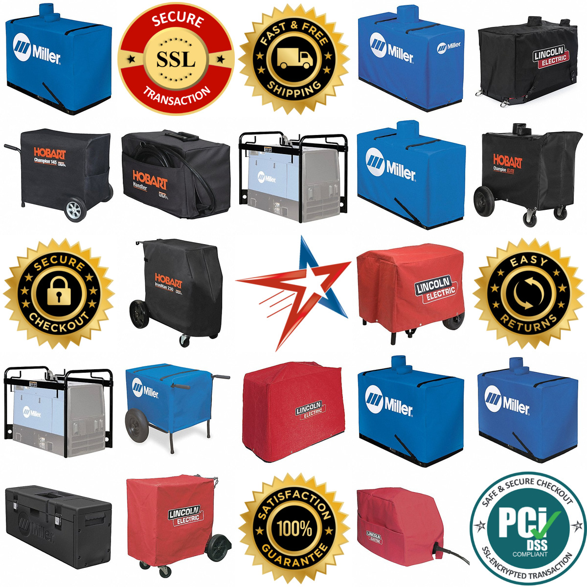 A selection of Welding Machine Covers products on GoVets