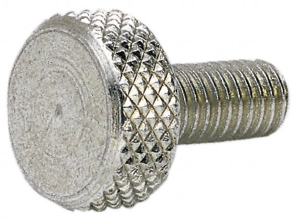 303 Stainless Steel Thumb Screw: M3.5 x 0.6, Knurled Head MPN:MTHS3008M07F16