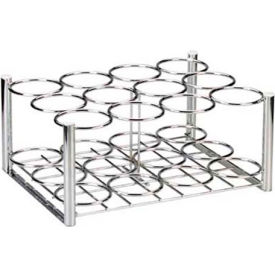 Chrome Oxygen Cylinder Rack For Use with 12 M6 Cylinders 18113******