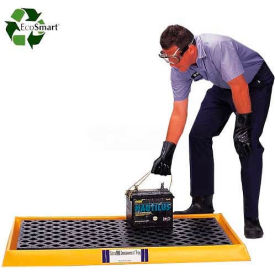 UltraTech Ultra-Containment Tray® 2352 with Grating - Yellow 2352