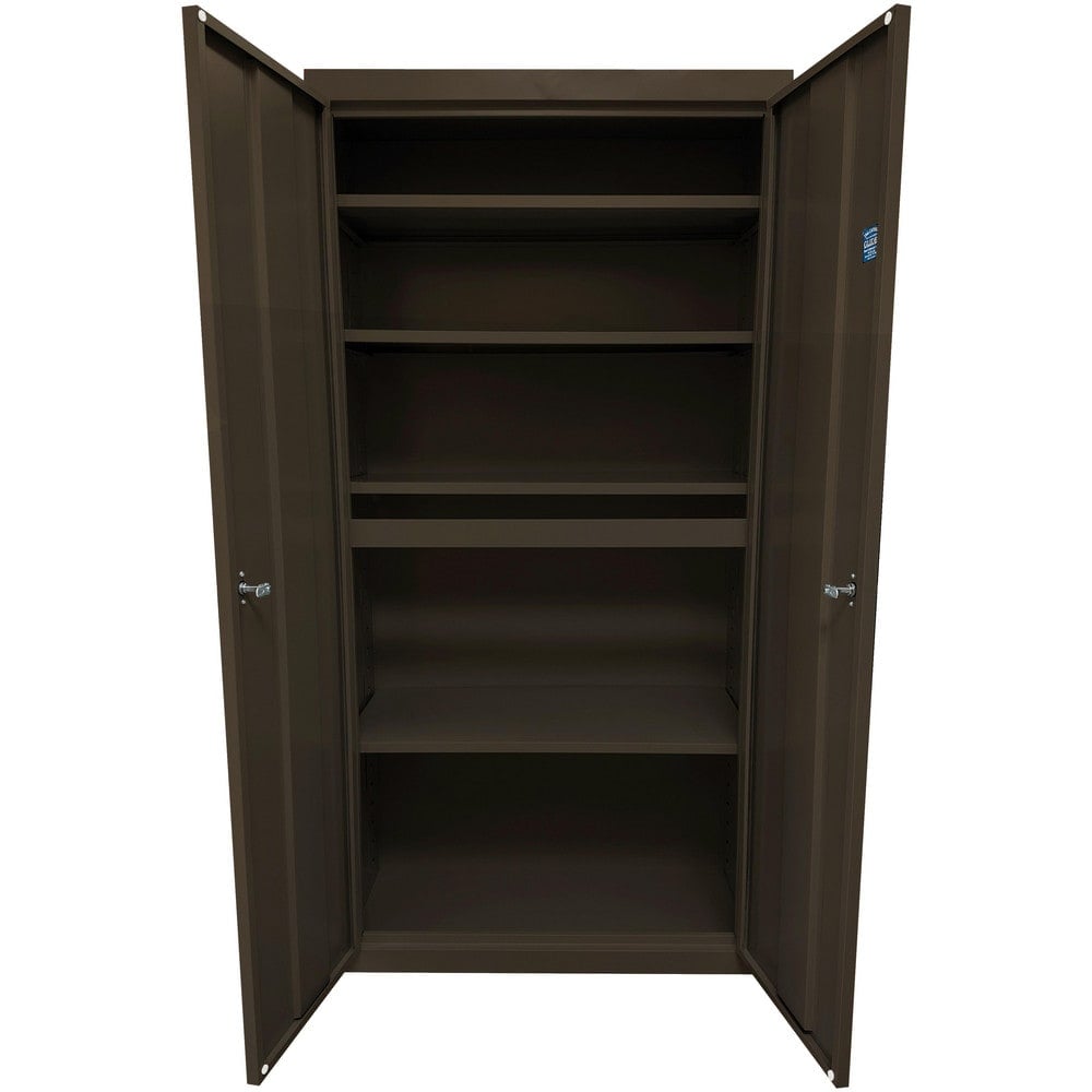 Storage Cabinets, Cabinet Type: Steel Storage Cabinet , Cabinet Material: Steel , Width (Inch): 24 , Depth (Inch): 18 , Cabinet Door Style: Flush  MPN:UA-241872-E